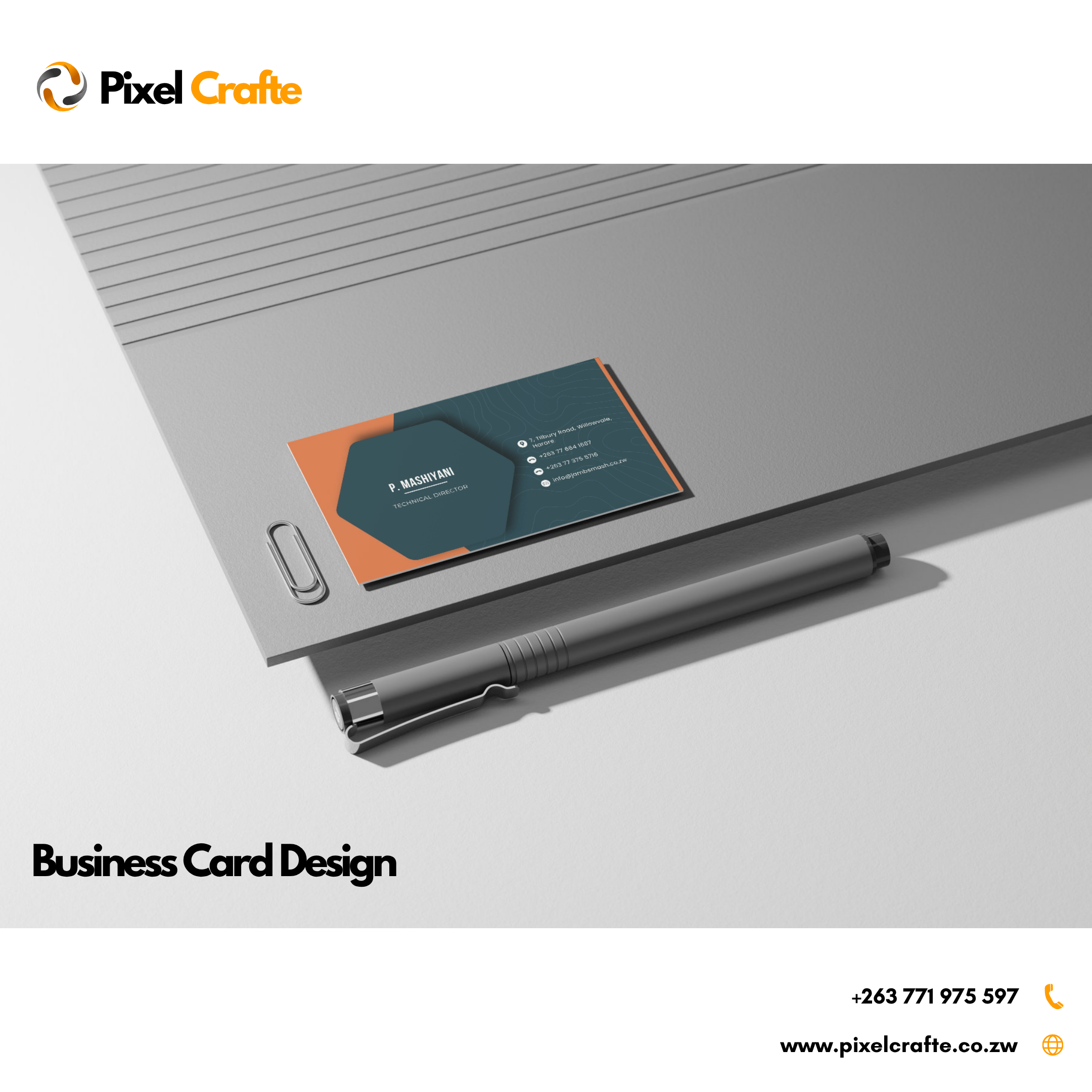 Jambsmash Investments Business Card